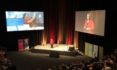 Chief Nursing Officer Dr. Anne Woods presents on a global stage