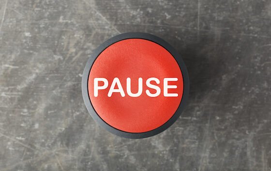 I'm pressing pause on the J&J Covid-19 vaccine